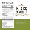 Hammons Fancy Large Black Walnuts - Wild Harvested - Non-GMO - Gluten-Free - High Protein - Keto Snack - Nuts for Cooking and Baking - 8oz view 2