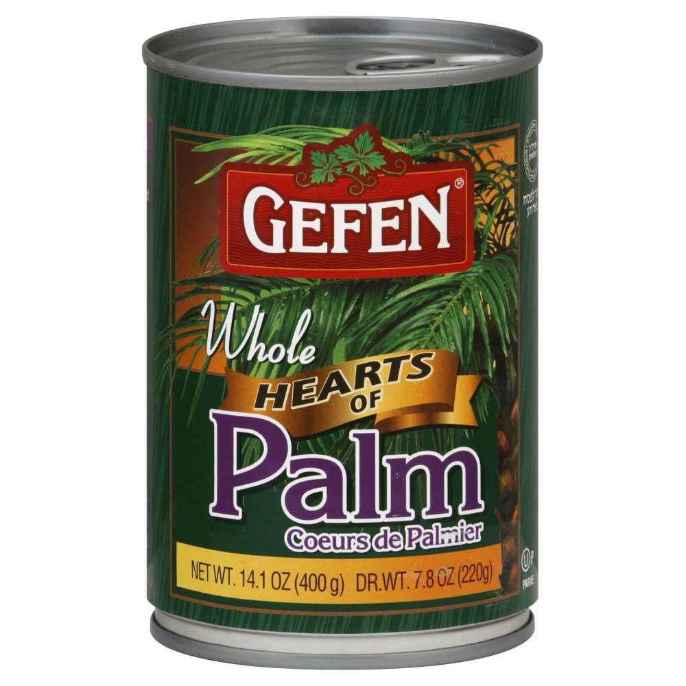 GEFEN HEART OF PALM WHOLE D&PO, 14.1 OZ