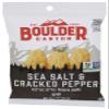 Boulder Canyon Sea Salt & Cracked Pepper Kettle Chips, 2 OZ view 1
