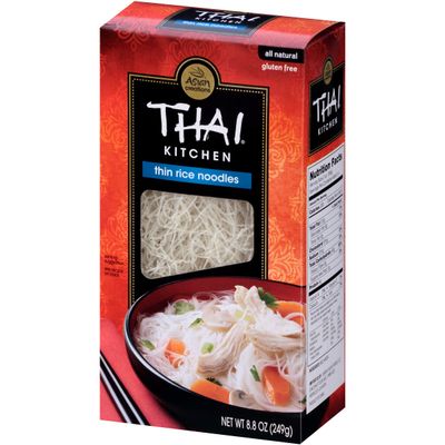 Thai Kitchen Thin Rice Noodles - Case of 12 - 8.8 oz.