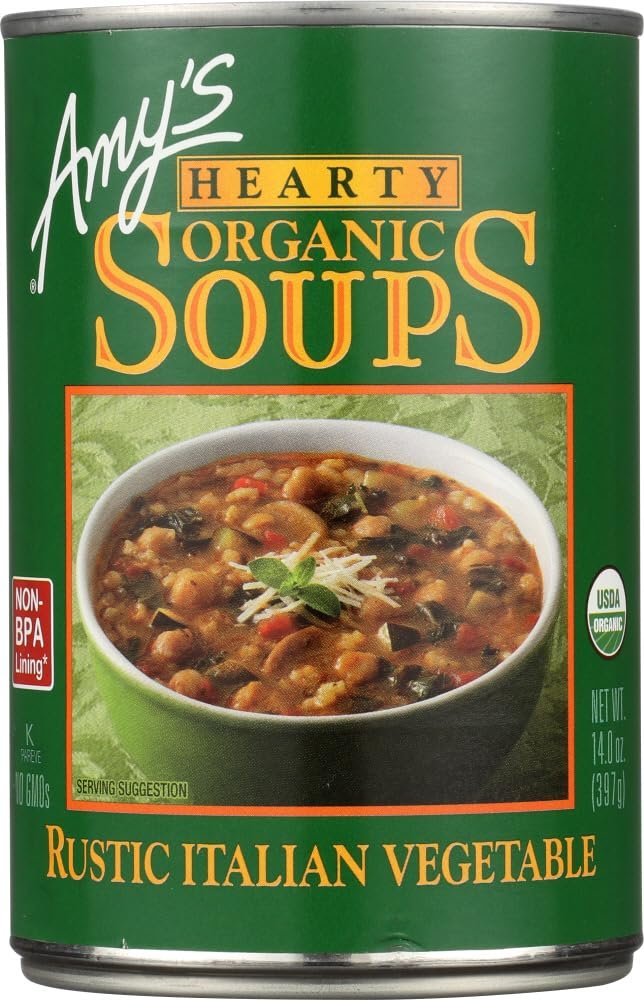 Amy's Hearty Rustic Italian vegetable Soup (12/14 OZ)