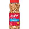 FISHER Snack Sea Salt Dry Roasted Peanuts, 14 oz view 1