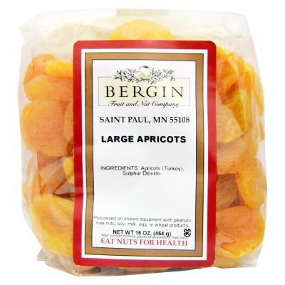 Bergin Fruit and Nut Company Large Apricots, 16 oz (454 g)