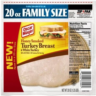 Oscar Mayer, Wallet Pack, Honey Smoked Turkey, 20 oz