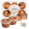 Low Carb Marble Muffins 6 Pcs (1-Pack) by Carb-o-licious - Delicious Keto Mini Muffins with Only 2 Net Carbs, 9g Protein - Sugar Free Cupcake Style Healthy Snack Made, Almond Flour, Low-Carb Treat view 1