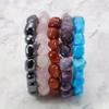 CrystalAge Aquarius Birthstone Bracelet - Quartz view 3