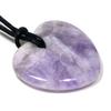 CrystalAge Amethyst Heart Necklace 'Peace' view 1