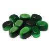 CrystalAge Green Cats Eye Tumble Stone - Synthetic - Single Stone view 1