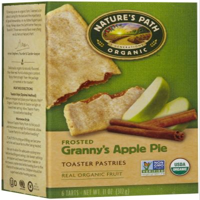 Nature's Path Frosted Toaster Pastry - Apple Cinnamon - 11 oz - 6 ct