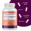 BESTVITE 5-HTP 200mg per Capsule (120 Capsules) - No Stearates - No Flow Agents - Gluten Free - Non GMO view 3