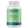 BESTVITE Vitamin B-1 100mg (240 Vegetarian Capsules) - No Stearates - No Dicalcium Phosphate - Vegan - Non GMO - Gluten Free view 1