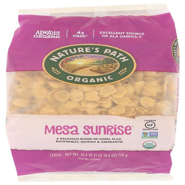 5 Savers Package:Nature's Path Mesa Sunrise F Cereal (3x26.4 Oz)