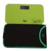 NewlineNY Green Mini Bathroom Travel Scale with Protection Sleeve, SBB0719MLG+101BG view 1