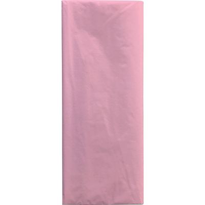 Jillson Roberts Solid Color Tissue Available in 30 Colors, Pastel Pink, 48-Sheet Count (FT02)