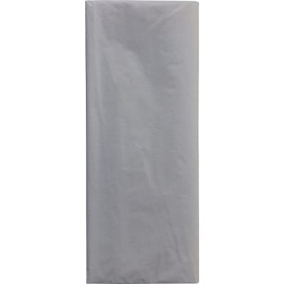 Jillson Roberts Gift Tissue 20" x 26", Silver (8 Folded Sheets)