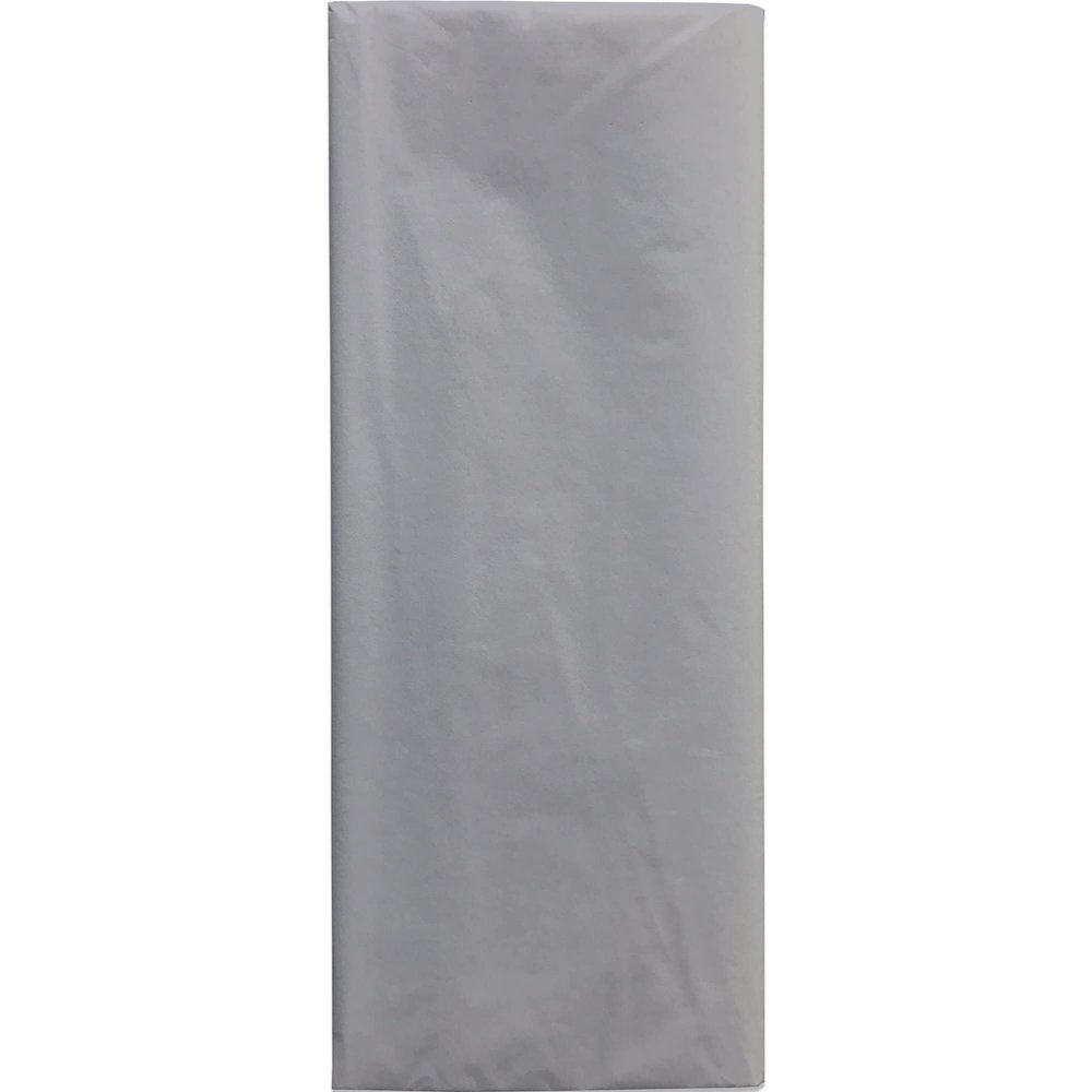 Jillson Roberts Gift Tissue 20" x 26", Silver (8 Folded Sheets)