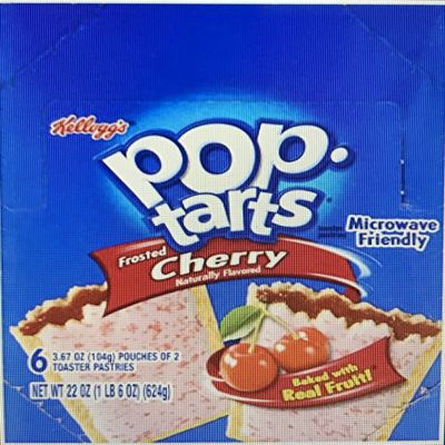 Pop-Tarts Toaster Pastries, Frosted Cherry, 3.3 Ounce (Pack of 6)
