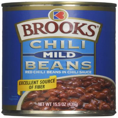 Brooks Mild Chili Beans, 15.5 Ounce