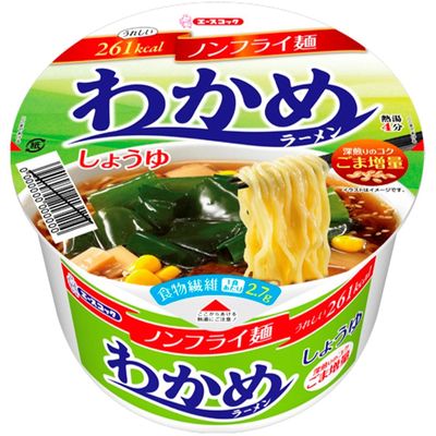 Acecook non-fried seaweed noodles soy sauce 86g ~ 12 pieces