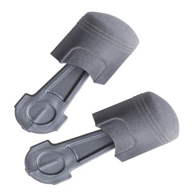 3M E-A-R Pistonz Earplugs P1400, Uncorded, Pack of 100