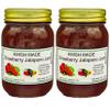 Amish Strawberry Jalapeno Jam - Two 18 Oz Jars view 1