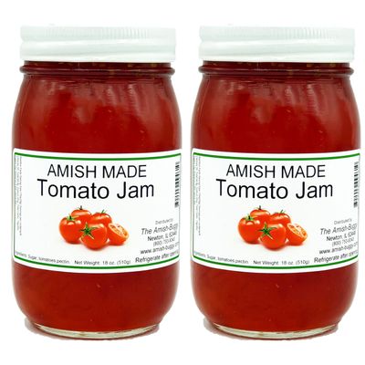 Amish Tomato Jam - Two 18 Oz Jars