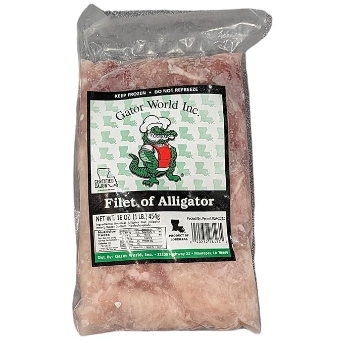Alligator Tail Meat 5 lbs