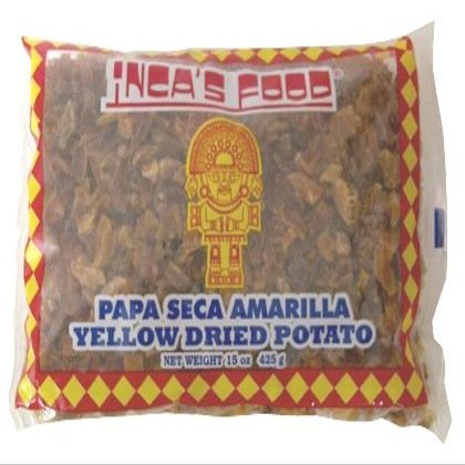 Inca's Food Papa Seca Amarilla (Yellow Dried Potato), 15 Ounce
