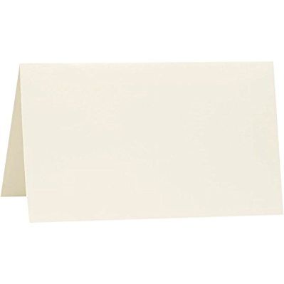 A2 Folded Notecards (4 1/4 x 5 1/2) - Savoy - Natural White (1000 Qty.)