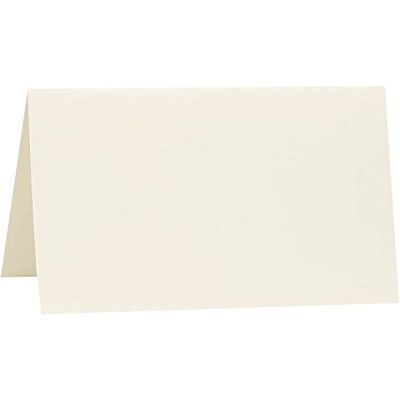 A7 Folded Notecards (5 1/8 x 7) - Savoy - Natural White (1000 Qty.)