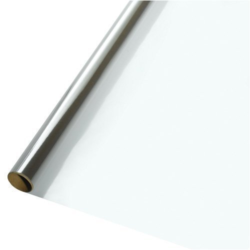 30 in. x 100 ft. Sparkle Wrap Clear Cellophane Wrap Roll Pkg/6
