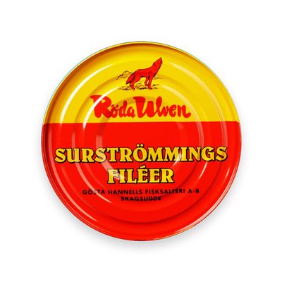 Roda ulven Surstromming - 300g surstromming Challenge
