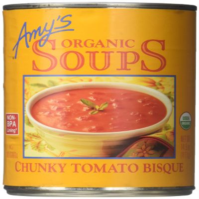 Amy's Soup Tomato Bisque Chunky Gf (Pack of 12)