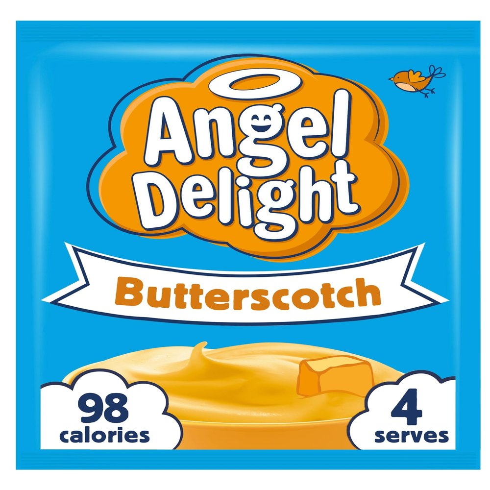 Angel Delight Butterscotch Flavor Dessert Mix : 1 Pack 1.97oz/56g