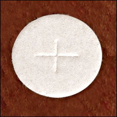 750 Pack of 1-3/8" White Hosts