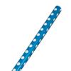 JAM Paper Gift Wrap - Polka Dot Wrapping Paper - 25 Sq Ft (30 in x 10 Ft) - Blue with White Dots - Roll Sold Individually view 2