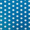JAM Paper Gift Wrap - Polka Dot Wrapping Paper - 25 Sq Ft (30 in x 10 Ft) - Blue with White Dots - Roll Sold Individually view 4