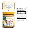Eden Organic Yellow Mustard, 9 oz Glass Jar, Stone Ground, with Apple Cider Vinegar view 2