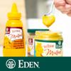 Eden Organic Yellow Mustard, 9 oz Glass Jar, Stone Ground, with Apple Cider Vinegar view 3