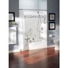 Moen Chrome Bathroom Safety 16-Inch Screw-in Curved Shower Grab Bar with Built-in Shelf for Storage, LR2356DCH view 2
