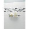 Moen Chrome Bathroom Safety 16-Inch Screw-in Curved Shower Grab Bar with Built-in Shelf for Storage, LR2356DCH view 4