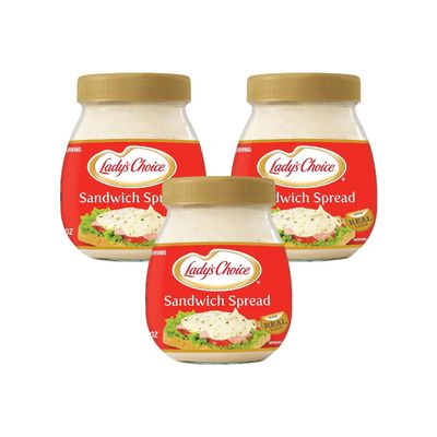 Lady's Choice Sandwich Spread 470ml (Pack of 3)
