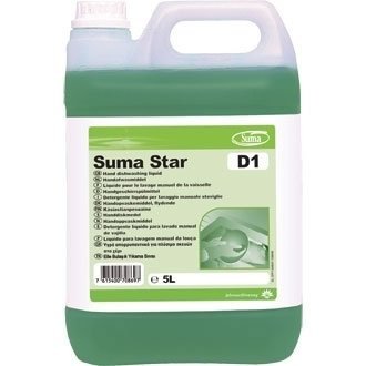 Suma Star D1 Washing Up Liquid - Pack Quantity: 2 X 5 Litre.