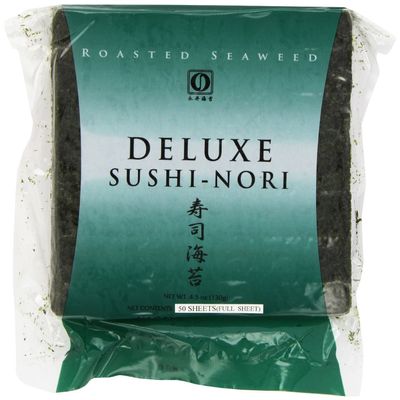 Nagai Deluxe Sushi Nori, 50 Count