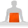 Amscan 47098.05 Orange Peel Jumbo Solid Glossy Bag, 16" x 12" x 5" view 2