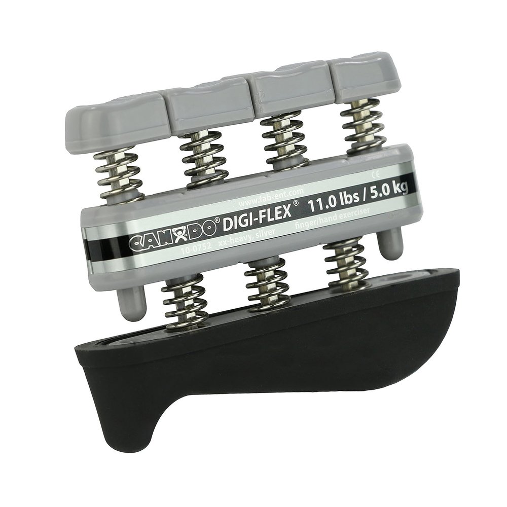 Digi-Flex Hand Exerciser,XX-Heavy Tension - Silver