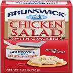BRUNSWICK Chicken Salad (with crackers) 3.25oz 12pk