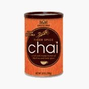 David Rio Tiger Spice Chai Tea Mix - 14 oz. Canister-CASE OF 6 CANS