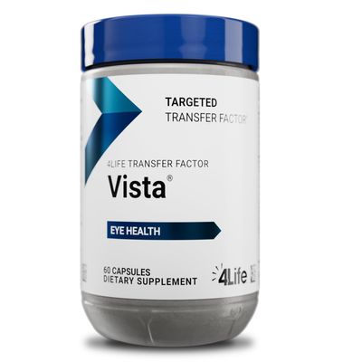4Life Transfer Factor Vista - Supports Eye Health and Vision with Lutein, Zeaxanthin, Zinc, Vitamin C, and Black Currant - 60 Capsules