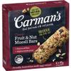 Carmans Muesli Fruit Bars 270g Pack 6 view 1